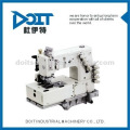 DT-1508P 1-4 aiguille à plat à double point de chaînette machine à coudre avec horlzontal machine à coudre looper mécanisme de mouvement